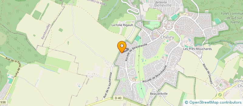 localisation de l'entreprise AVENTIA à GIF-SUR-YVETTE
