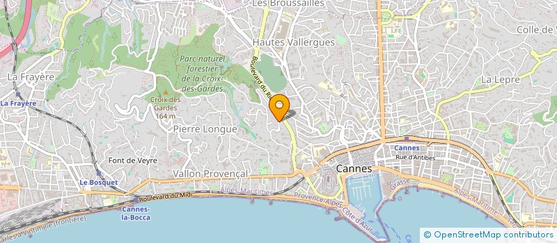 localisation de l'entreprise AVENTIR CONSEIL  CANNES