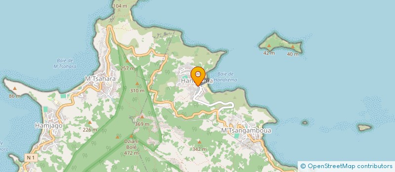 localisation de l'entreprise AVENTIRO CONSEIL à BANDRABOUA