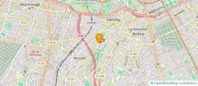 localisation de l'entreprise AVENTIS PHARMA EURL à GENTILLY