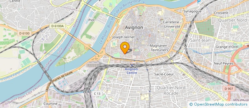 localisation de l'entreprise AVENTUR à AVIGNON