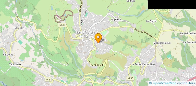 localisation de l'entreprise AVENTURA  SAINT-MARTIN-LA-PLAINE