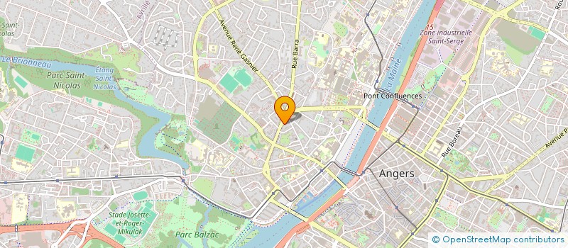 localisation de l'entreprise AVENTURA  ANGERS