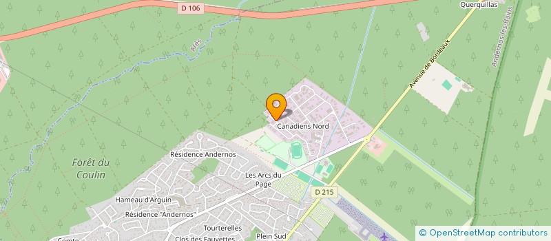 localisation de l'entreprise AVENTURA  ANDERNOS-LES-BAINS