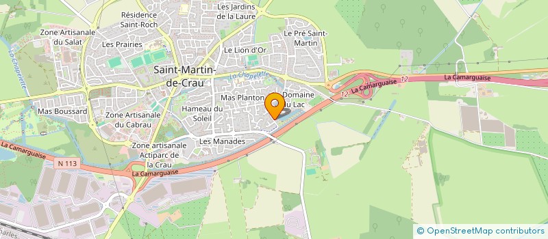 localisation de l'entreprise AVENTURA  SAINT-MARTIN-DE-CRAU