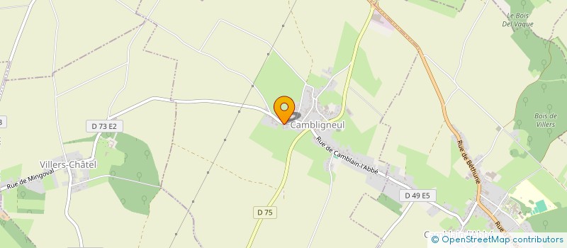 localisation de l'entreprise AVENTURE à CAMBLIGNEUL