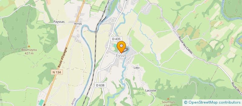 localisation de l'entreprise AVENTURE  EYSUS