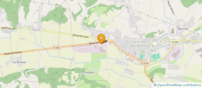 localisation de l'entreprise AVENTURE AIRESOFT à SAINT-JEAN-DE-BOURNAY