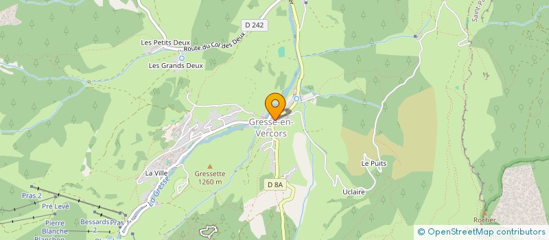 localisation de l'entreprise AVENTURE CAMPING  MONT-PRES-CHAMBORD