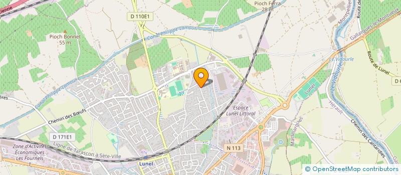 localisation de l'entreprise AVENTURE DU BOUT DU MONDE MONTPELLIER à LUNEL