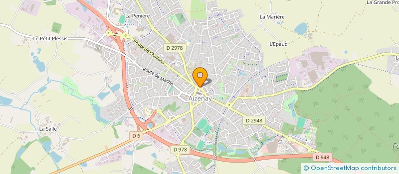 localisation de l'entreprise AVENTURE ET DECOUVERTE  AIZENAY