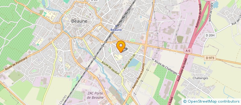 localisation de l'entreprise AVENTURE ET DECOUVERTE DU MONDE à BEAUNE
