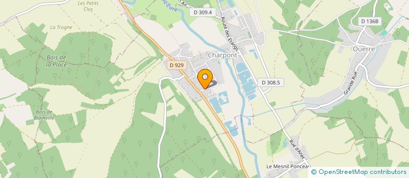 localisation de l'entreprise AVENTURE ET VOUS SPECTACLE à CHERISY