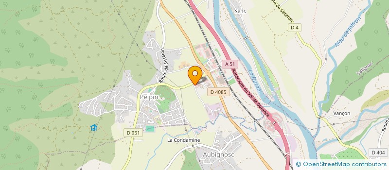 localisation de l'entreprise AVENTURE LOISIRS ET VANS  PEIPIN