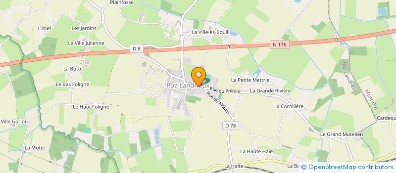 localisation de l'entreprise AVENTURE MARITIME  ROZ-LANDRIEUX