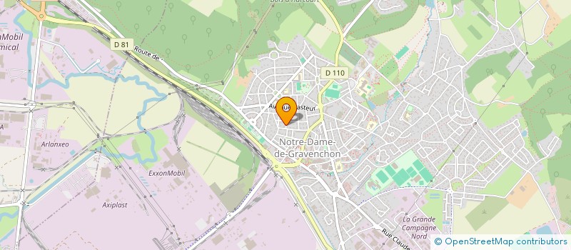localisation de l'entreprise AVENTURE N' CAUX à PORT-JEROME-SUR-SEINE