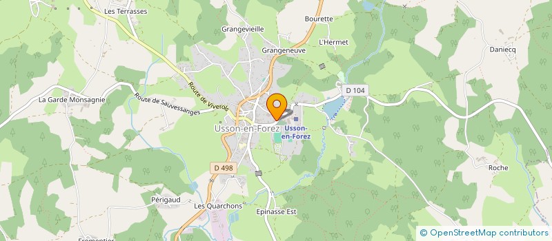 localisation de l'entreprise AVENTURE QUAD 42  USSON-EN-FOREZ