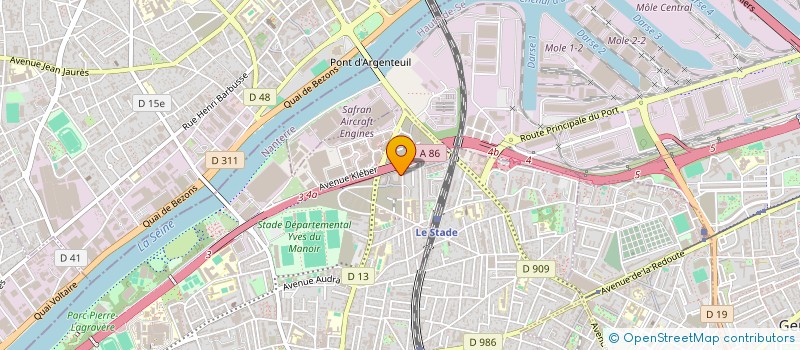 localisation de l'entreprise AVENTURE RIDE CLUB à COLOMBES