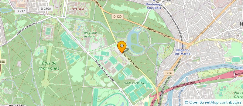 localisation de l'entreprise AVENTURE SOLIDARITE SPORT PLEIN AIR  PARIS