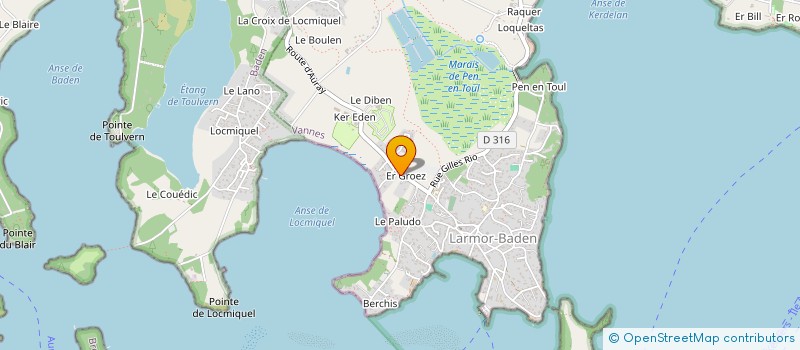 localisation de l'entreprise AVENTURE ZAI-ZAI  LORIENT