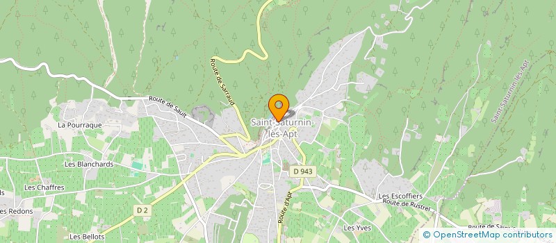 localisation de l'entreprise AVENTURES ET ARTS  SAINT-SATURNIN-LES-APT