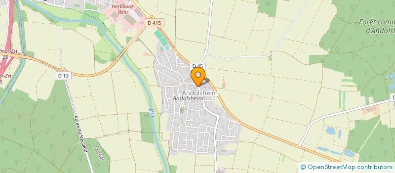 localisation de l'entreprise AVENTURES NOMADES  ANDOLSHEIM