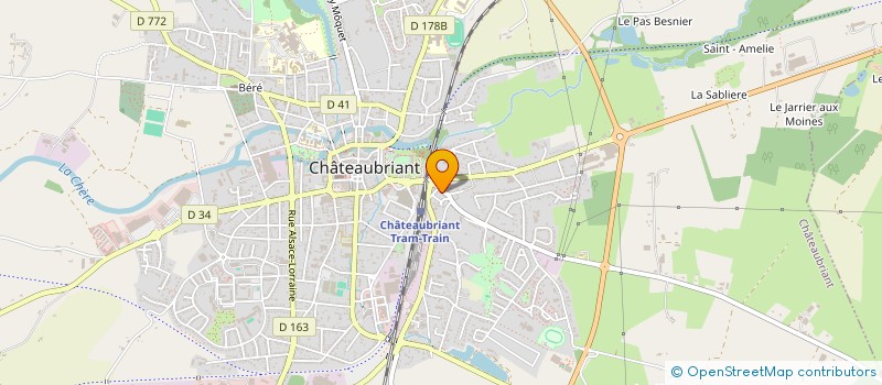 localisation de l'entreprise AVENTURES WEB à NANTES