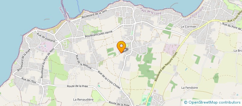 localisation de l'entreprise AVENTURINE à LA PLAINE-SUR-MER