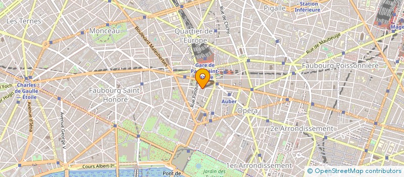 localisation de l'entreprise AVENTURINE FILMS à PARIS