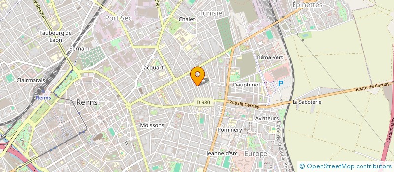 localisation de l'entreprise AVENU  REIMS