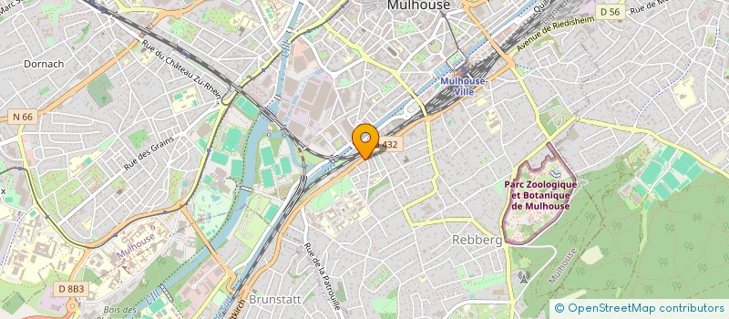 localisation de l'entreprise AVENUE 57  MULHOUSE