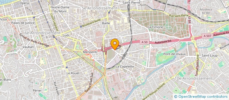 localisation de l'entreprise AVENUE 65 à MARSEILLE