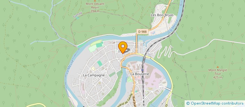 localisation de l'entreprise AVENUE 991  REVIN