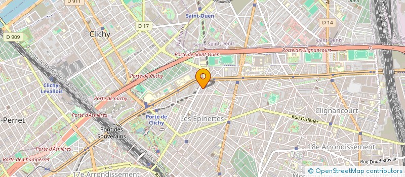 localisation de l'entreprise AVENUE DE KAIRON  PARIS