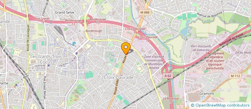 localisation de l'entreprise AVENUE DE PARIS à TOULOUSE