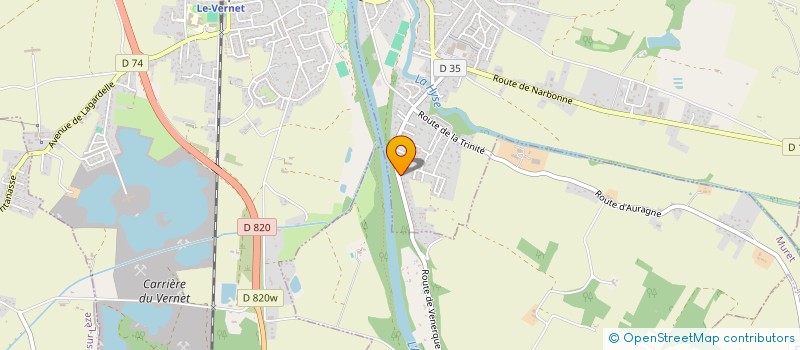 localisation de l'entreprise AVENUE DE TOULOUSE à VENERQUE