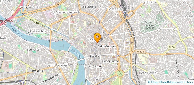 localisation de l'entreprise AVENUE DES ETATS UNIS à TOULOUSE