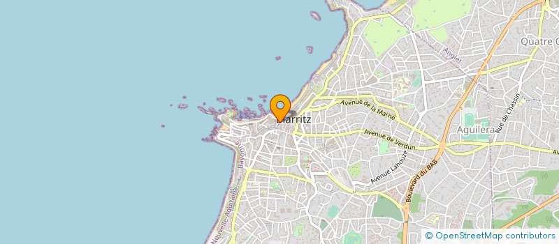 localisation de l'entreprise AVENUE FOCH à BIARRITZ