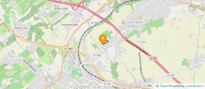 localisation de l'entreprise AVENUE GEORGES FRIER  SAINT-JEAN-DE-MOIRANS