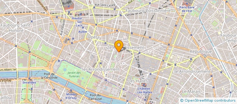 localisation de l'entreprise AVENUE M INTERNATIONAL à PARIS