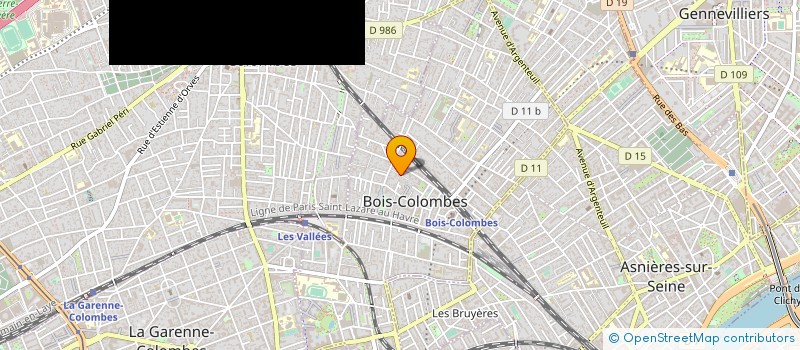 localisation de l'entreprise AVENUE MARGUERITE à BOIS-COLOMBES