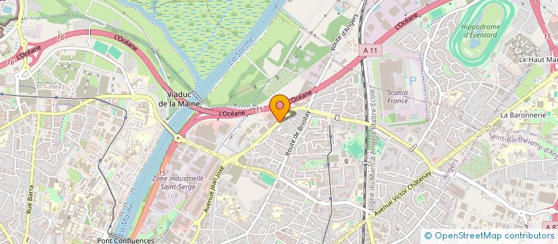 localisation de l'entreprise AVENUE MARKET ANGERS à ANGERS