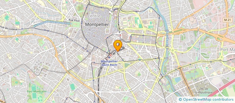 localisation de l'entreprise AVENUE MONTAIGNE 34 à MONTPELLIER
