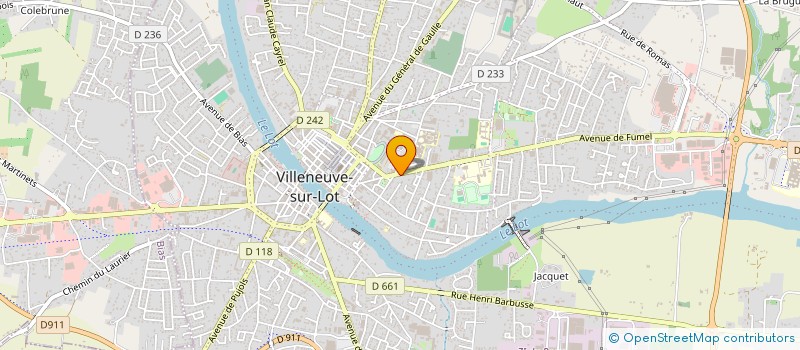 localisation de l'entreprise AVENUE SIXTIES  VILLENEUVE-SUR-LOT