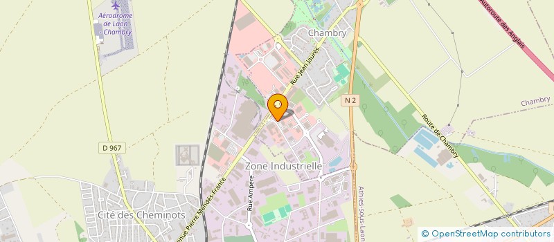 localisation de l'entreprise AVEO SPS  CHAMBRY