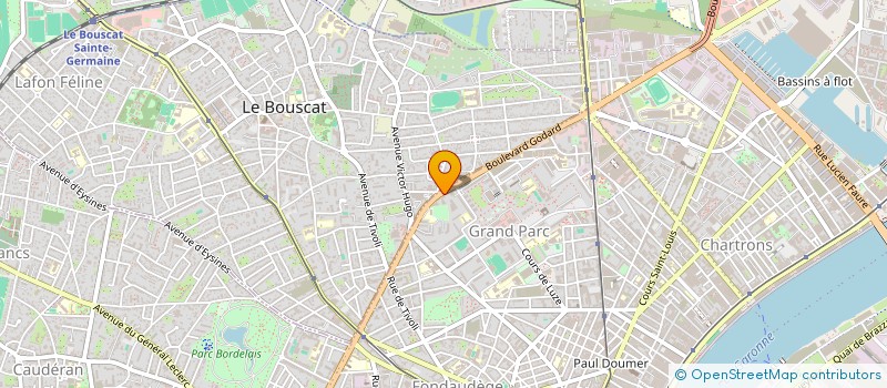 localisation de l'entreprise AVEONIS  BORDEAUX