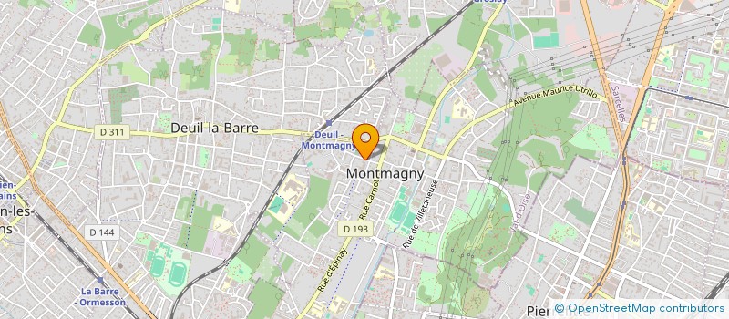 localisation de l'entreprise AVER ASSOCIATION AVOIR ET ETRE  MONTMAGNY