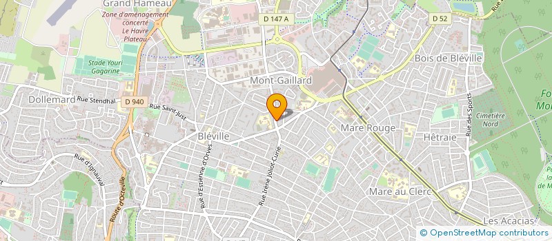 localisation de l'entreprise AVER O MAR à LE HAVRE