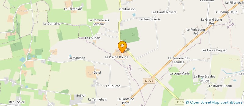 localisation de l'entreprise AVERCA à BRIE