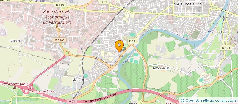 localisation de l'entreprise AVERE OCCITANIE à CARCASSONNE